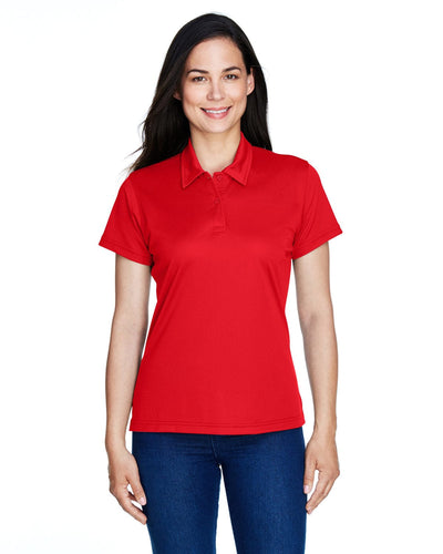 Team 365 Ladies Command Snag Protection Polo TT21W | Sport Red - Front