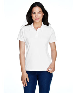 Team 365 Ladies Command Snag Protection Polo TT21W | White - Front