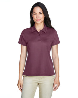 Team 365 Ladies Command Snag Protection Polo TT21W | Sprt Dark Maroon - Front