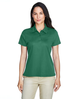 Team 365 Ladies Command Snag Protection Polo TT21W | Sprt Dark Green - Front