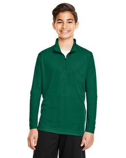Team 365 Youth Zone Performance Quarter-Zip TT31Y | Sport Forest - Front