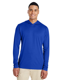 Team 365 Mens Zone Performance Hoodie TT41 | Sport Royal - Front