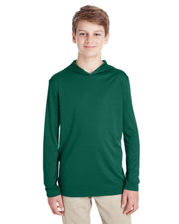 Team 365 Youth Zone Performance Hoodie TT41Y | Sport Forest - Front