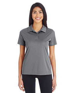 Team 365 Ladies Zone Performance Polo TT51W | Sport Graphite - Front