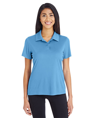 Team 365 Ladies Zone Performance Polo TT51W | Sport Light Blue - Front