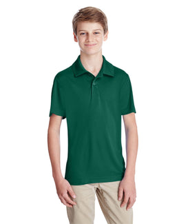 Team 365 Youth Zone Performance Polo TT51Y | Sport Forest - Front