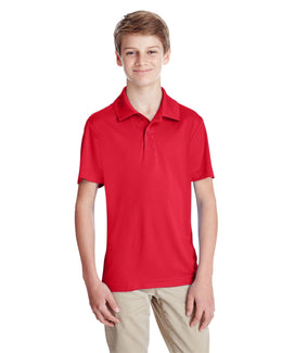 Team 365 Youth Zone Performance Polo TT51Y | Sport Red - Front