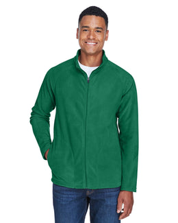 Team 365 Mens Campus Microfleece Jacket TT90 | Sport Kelly - Front