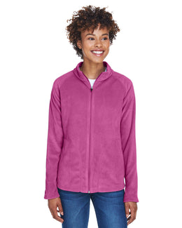 Team 365 Ladies Campus Microfleece Jacket TT90W | Sport Chrty Pink - Front