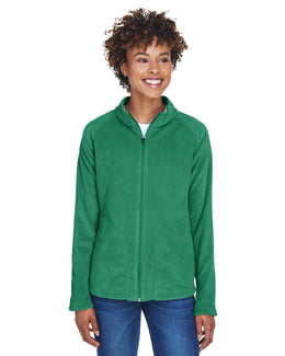 Team 365 Ladies Campus Microfleece Jacket TT90W | Sport Kelly - Front