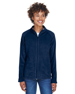 Team 365 Ladies Campus Microfleece Jacket TT90W | Sport Dark Navy - Front