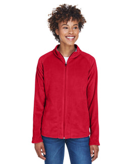 Team 365 Ladies Campus Microfleece Jacket TT90W | Sport Red - Front