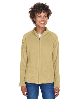 Team 365 Ladies Campus Microfleece Jacket TT90W | Sport Vegas Gold - Front