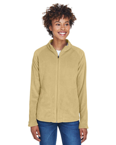 Team 365 Ladies Campus Microfleece Jacket TT90W | Sport Vegas Gold - Front