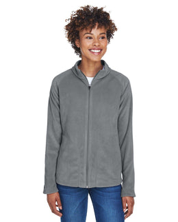 Team 365 Ladies Campus Microfleece Jacket TT90W | Sport Graphite - Front