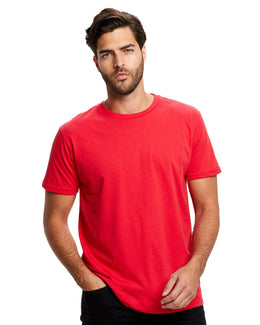 US Blanks Mens Made in USA Short Sleeve Crew T-Shirt US2000 | Red - Front