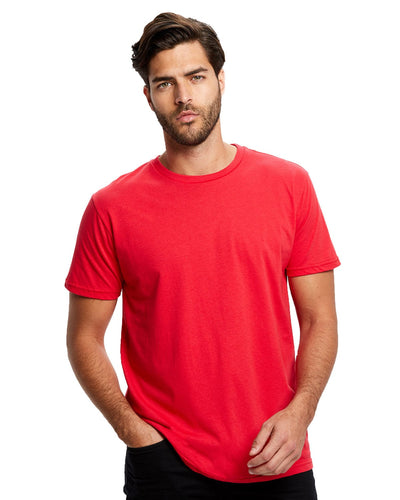 US Blanks Mens Made in USA Short Sleeve Crew T-Shirt US2000 | Red - Front