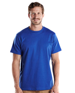 US Blanks Mens Made in USA Short Sleeve Crew T-Shirt US2000 | Royal Blue - Front