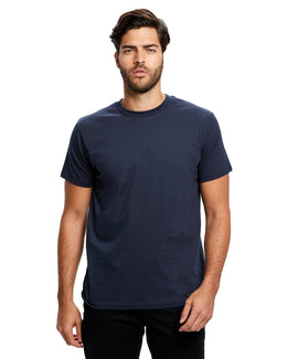 US Blanks Mens Made in USA Short Sleeve Crew T-Shirt US2000 | Navy Blue - Front