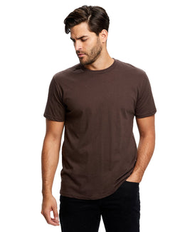 US Blanks Mens Made in USA Short Sleeve Crew T-Shirt US2000 | Brown - Front