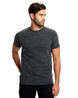 US Blanks Mens Short Sleeve Made in USA Triblend T-Shirt US2229 | Tri Charcoal - Front