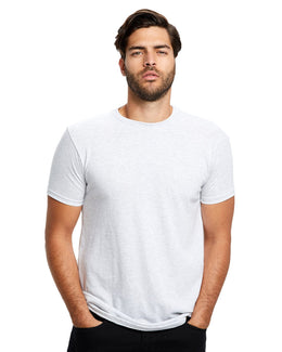 US Blanks Mens Short Sleeve Made in USA Triblend T-Shirt US2229 | Ash - Front