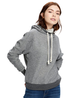 US Blanks Unisex French Terry Snorkel Pullover Sweatshirt US897 | Tri Grey - Front
